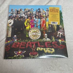 Beatles Sgt. Pepper’s Lonely Hearts Club Band Vinyl Record Anniversary Edition